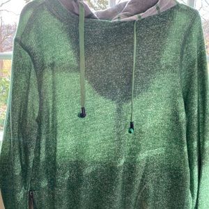 Light weight hoodie buddie with earbuds